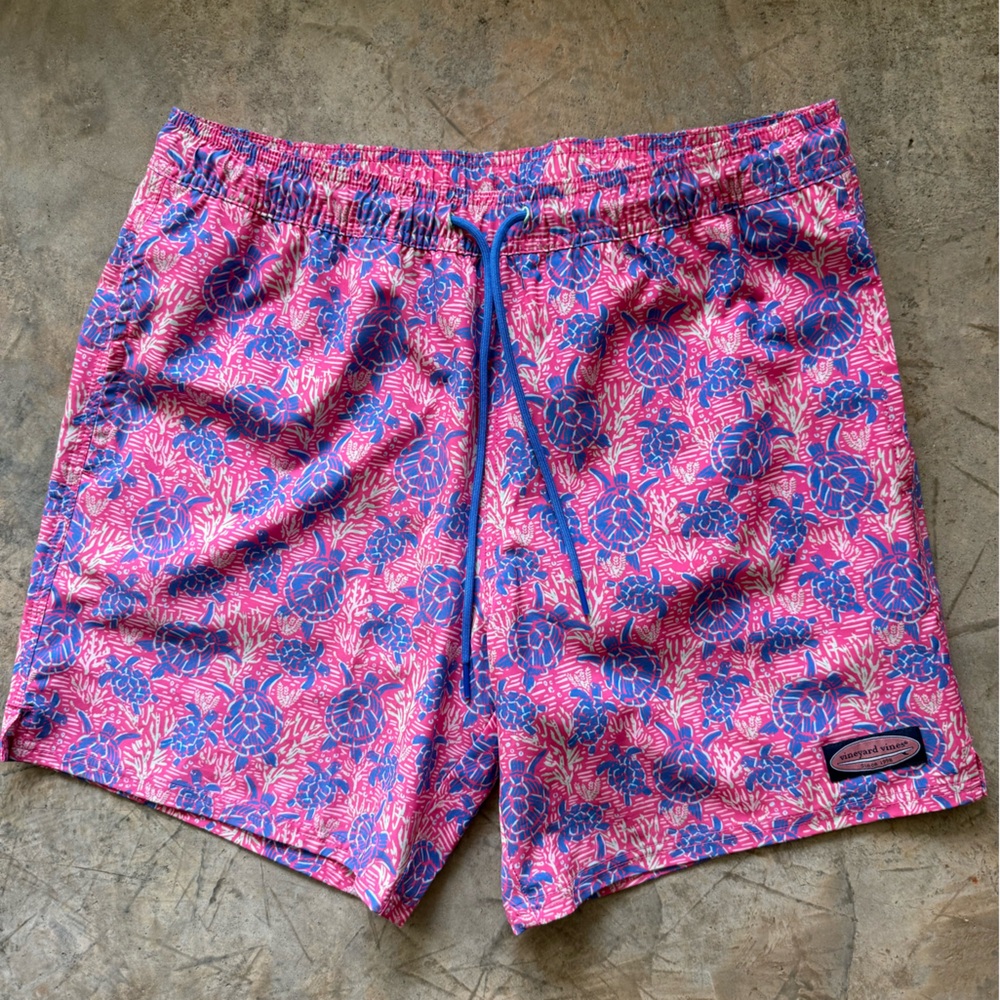 Vineyard Vines 7in Printed Chappy Swim Trunks